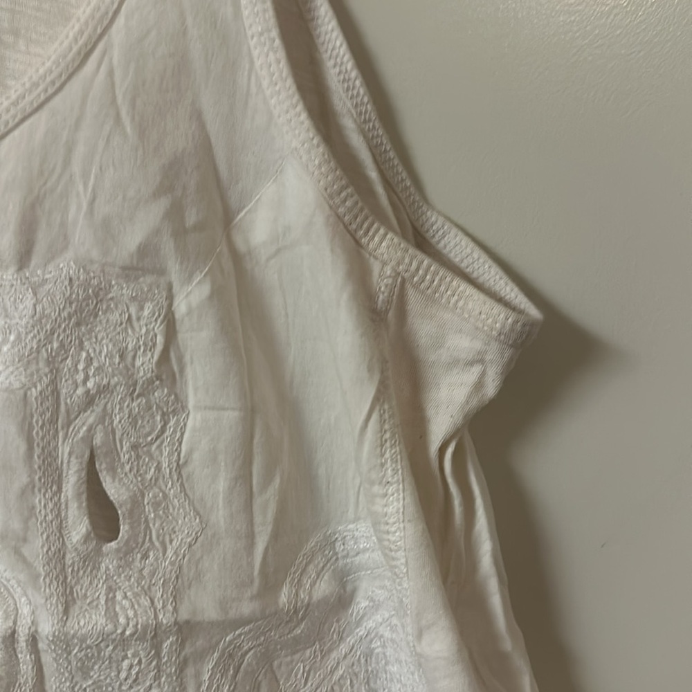 Madewell tank with lace - Picture 3 of 6